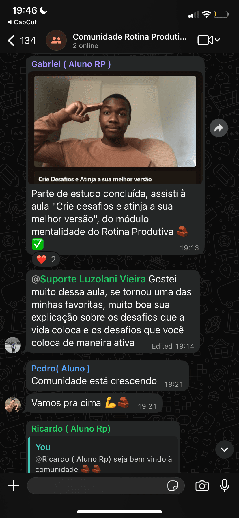Testemunho 8
